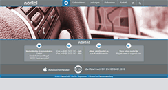 Desktop Screenshot of noritel.de